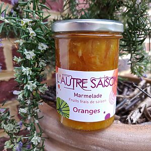 Marmelade artisanale Extra d'oranges