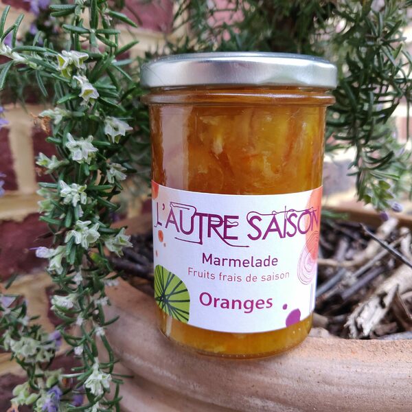 Marmelade artisanale Extra d'oranges