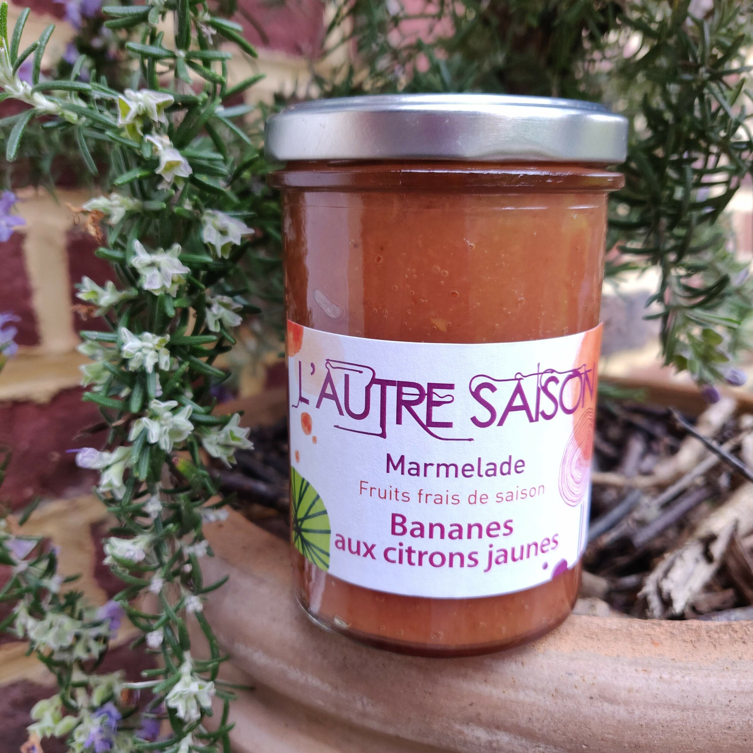 Confiture Extra de bananes aux citrons jaunes