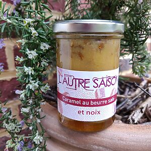 Caramel au beurre salé et noix