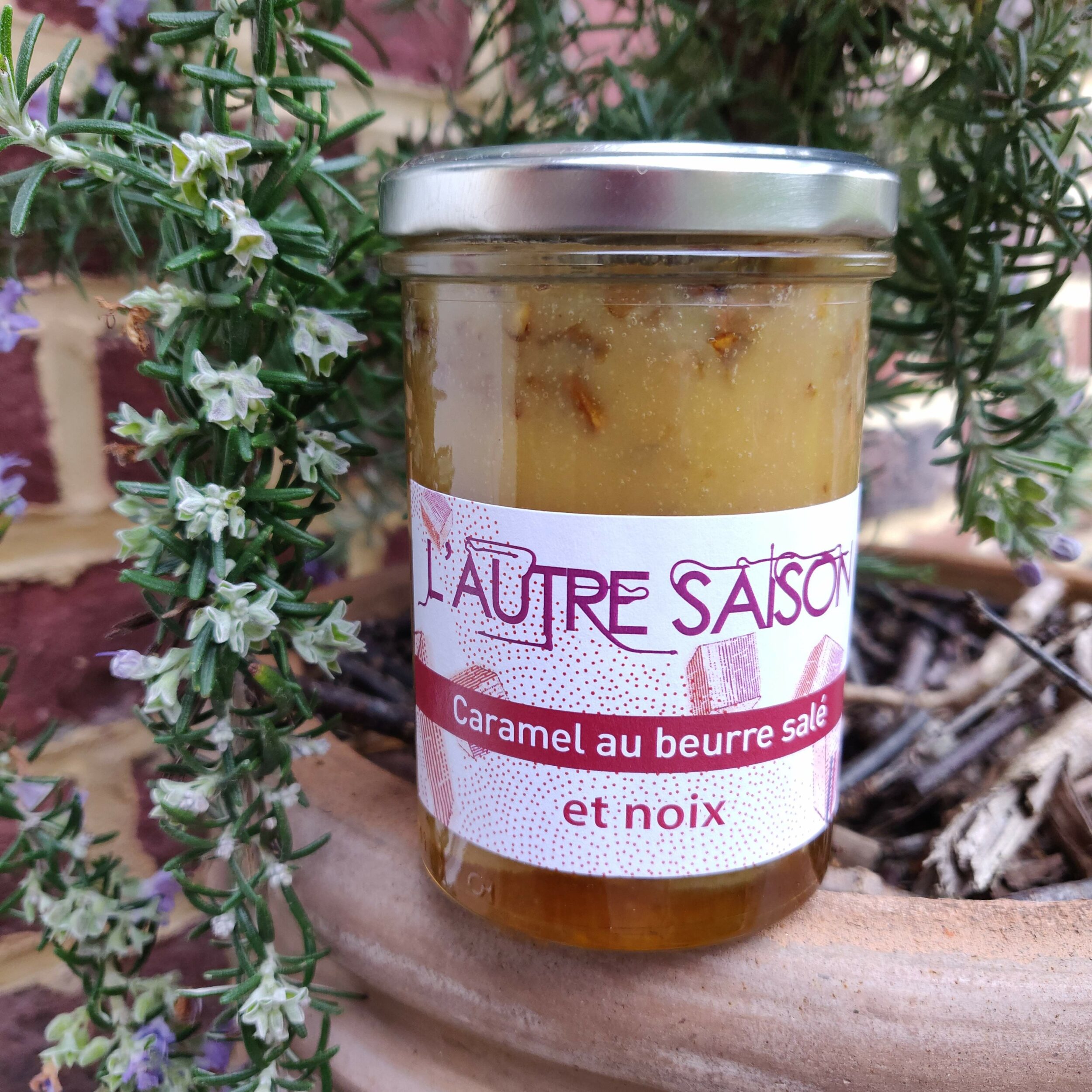 Caramel au beurre salé et noix