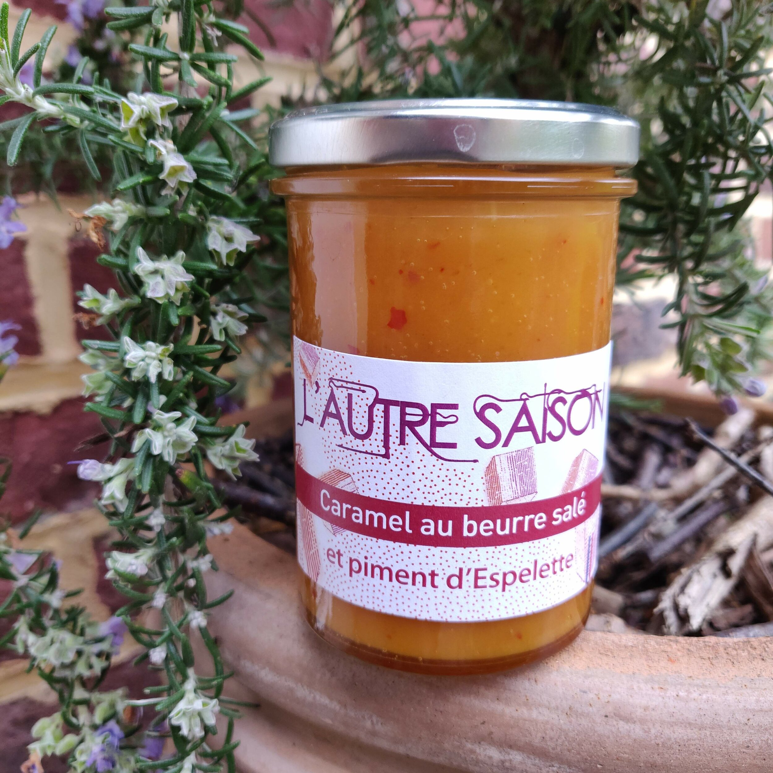Caramel au beurre salé et piment d'Espelette