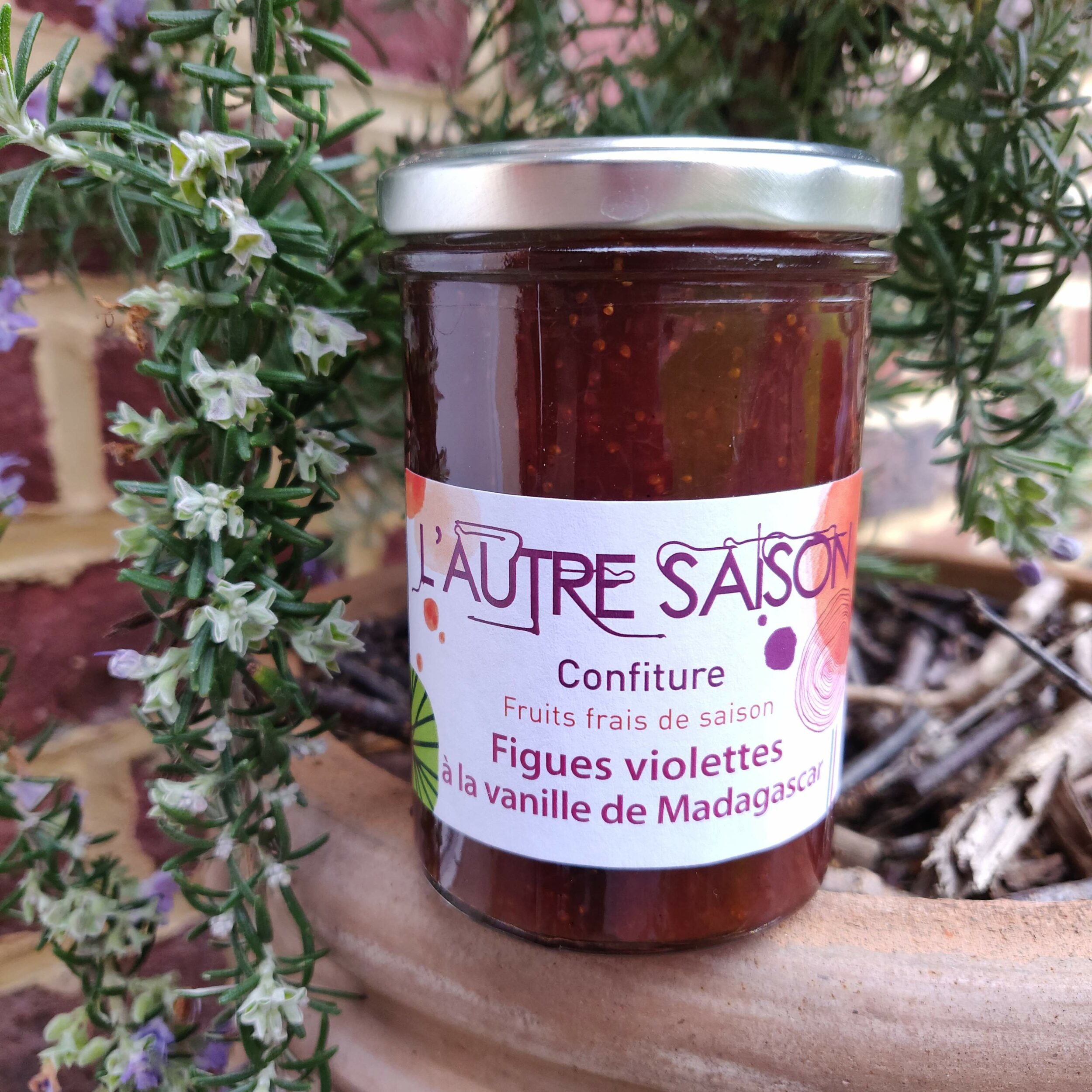 Confiture Extra de figues violettes à la vanille de Madagascar