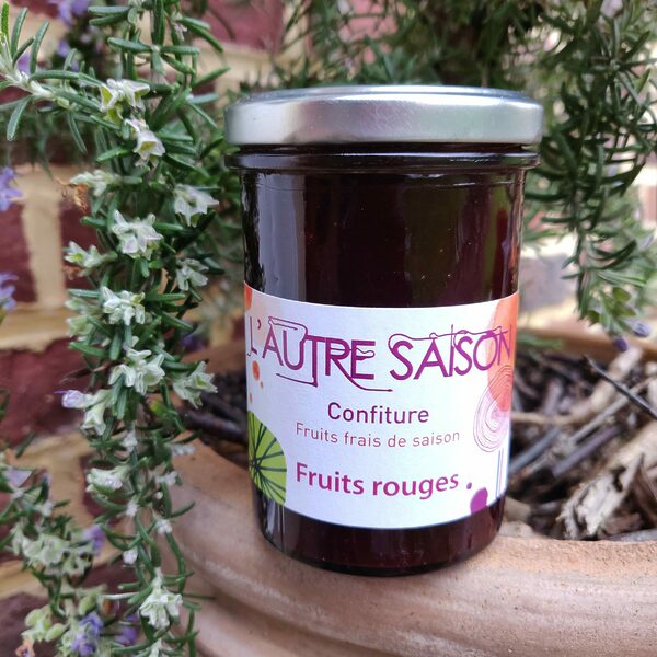 Confiture artisanale Extra de Fruits rouges