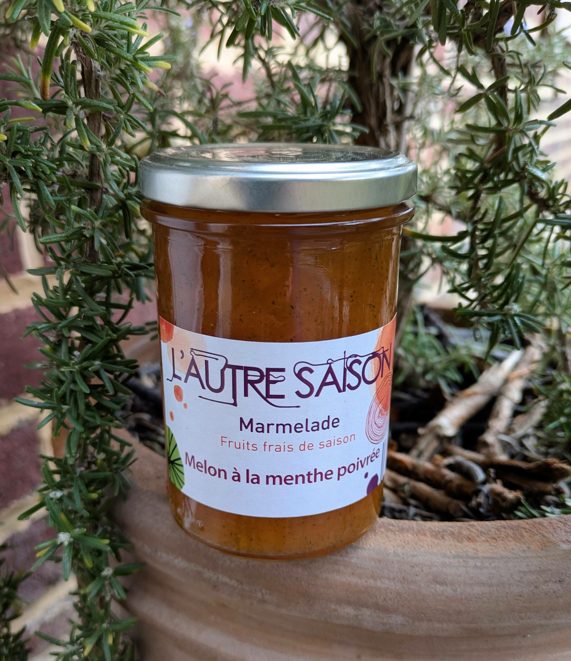 Confiture Extra de melon à la menthe poivrée