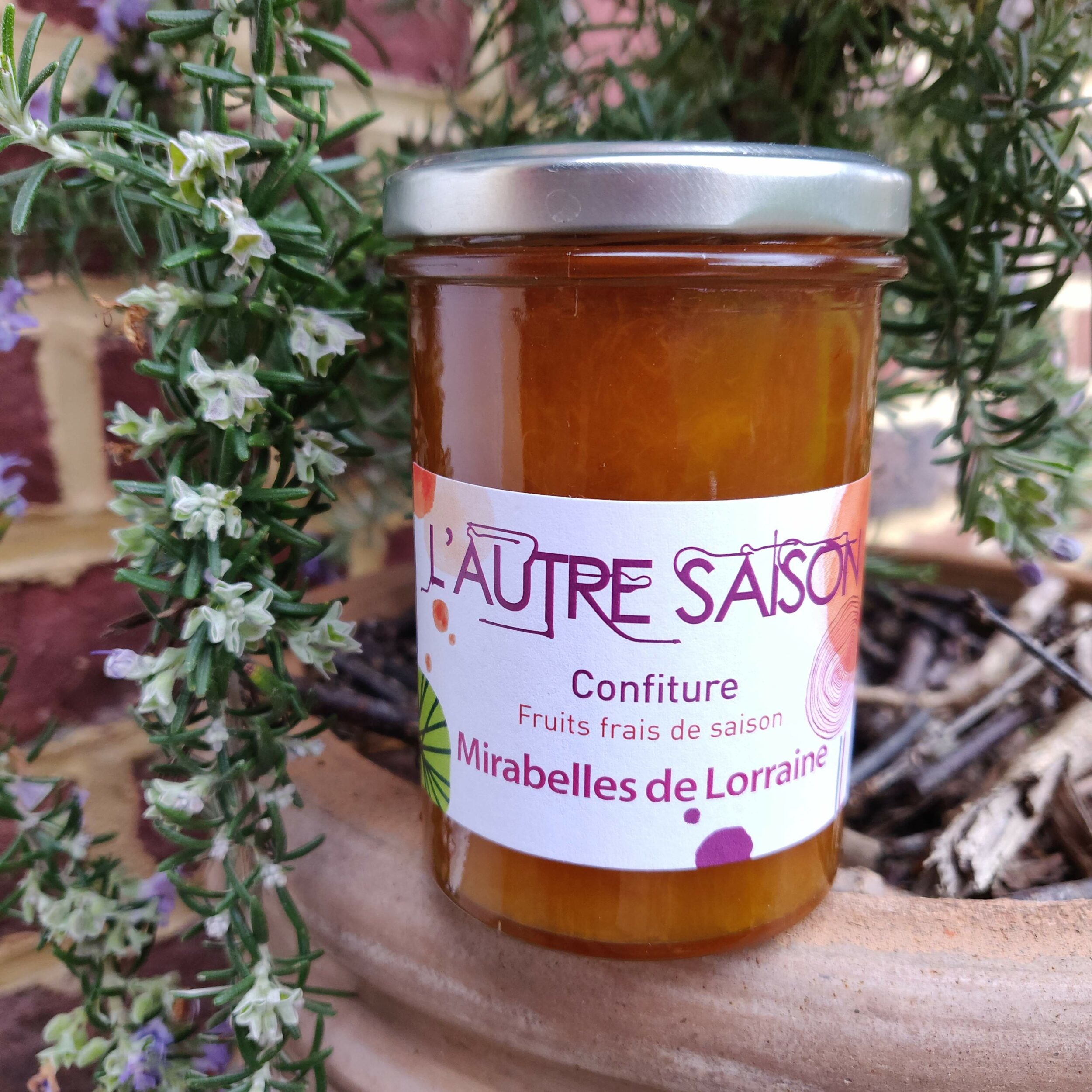 Confiture artisanale Extra de mirabelles de Lorraine