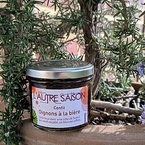 Confit d'oignons à la bière