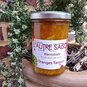 Marmelade artisanale Extra d'oranges Tarocco