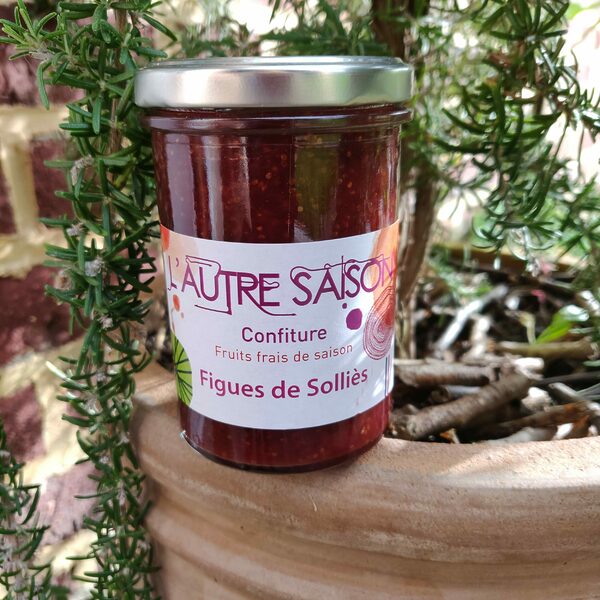 Confiture artisanale Extra de figues de Solliès
